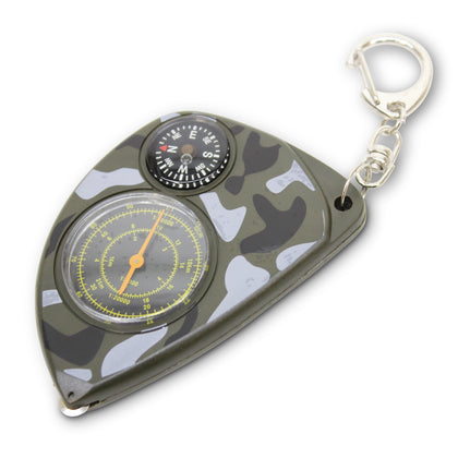 Map Measure With Compass Camo by OUTBOUND