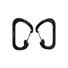 NITE IZE Slidelock Carabiner Stainless Steel No6 - Black