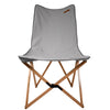 BLACKWOLF Beech Canvas Folding Chair