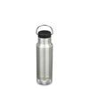 12oz Insulated Classic Narrow (with Loop Cap) Brushed Stainless by KLEAN KANTEEN