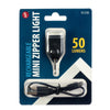 Rechargeable Mini Zipper Light - 50 Lumens