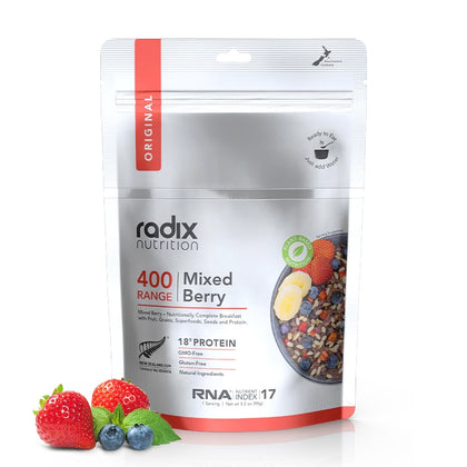 Original Plant-based Mixed Berry Breakfast - 400kcal - Breakfast by RADIX NUTRITION