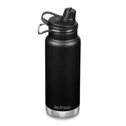 TKWide 32oz (with Chug Cap) Black by KLEAN KANTEEN