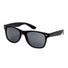 Blake Unisex Wayfarer Style Sunglasses - Black by BLACK ICE