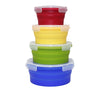 SUPEX Round Collapsable Containers - Pack of 4