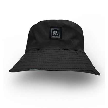 Reversible Bucket Hatz - Black DPNU by HEADSKINZ