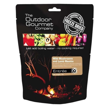 Wild Mushroom & Lamb Risotto by OUTDOOR GOURMET