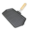 21x35cm Cast Iron Griddle by OUTBOUND