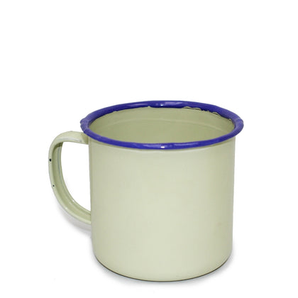 Vintage 8cm Mug with Pastel Enamel by OUTBOUND