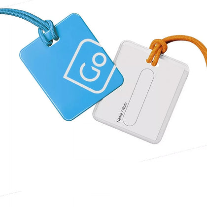 Luggage Tags Family Pack Blue-Orange by GO TRAVEL