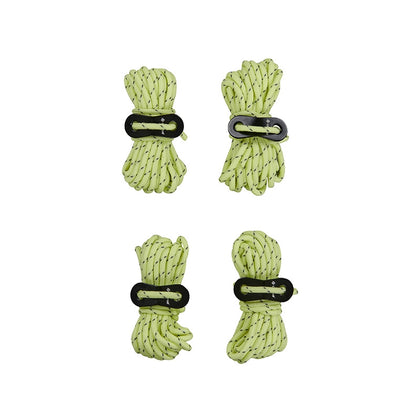 Glow in The Dark Guy Rope 4 Pack by OZTRAIL