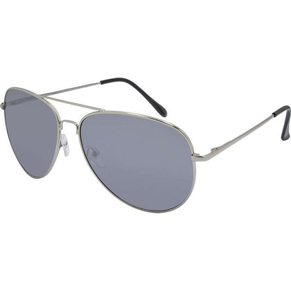 3502 Sunglasses Silver- Silver Mirror Lenses by BLACK ICE